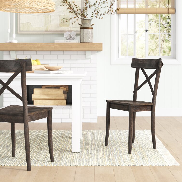 Evelin solid store wood dining set